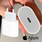 Carregador tomada USB-C de 20w Apple - iPhone/iPad Branco