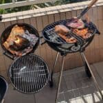 Churrasqueira Esmaltada a Bafo Guarapari, Mor, 46 cm