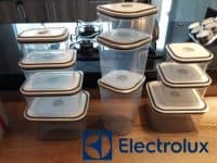 Conjunto De Potes Herméticos Para Cozinha Com Tampa 10 Peças - Electrolux