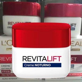 Creme Facial Anti-idade L'Oréal Paris Revitalift Pro-Retinol Noturno, 49g