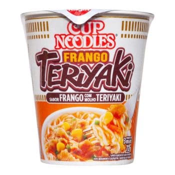 Cup Noodles Sabor Frango Teriyaki Nissin 72g