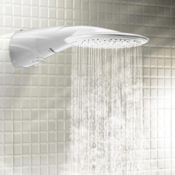 Ducha Advanced Multitemperaturas 220V 6400W, Lorenzetti, 7510502, Branco, Pequeno