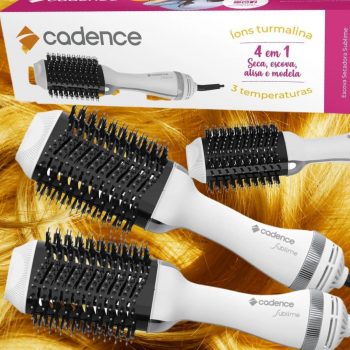 Escova Secadora Cadence Sublime 4x1 Branca