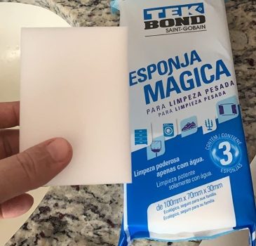 Esponja Mágica, Tekbond, Branco