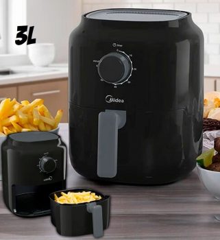 Fritadeira sem Óleo MiniFry 3L Titanium Midea