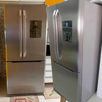 Geladeira/Refrigerador French Door Electrolux 579l Dm84x Inox