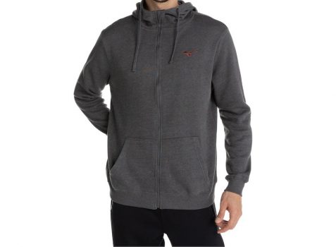 Jaqueta com Capuz Mizuno Zipper - Masculina