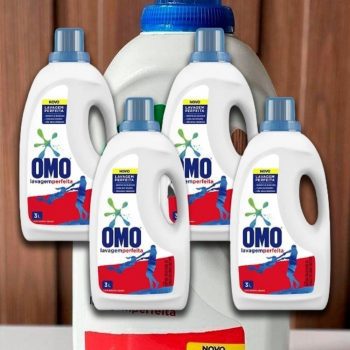 Kit Sabão Líquido Omo Multiação Lavagem Perfeita - 3L 4 Unidades