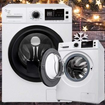 Lavadora Storm Wash Midea 11kg Inverter Tambor 4d Eco Lavagem Branca 127v Lfa11b1