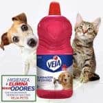 Limpador Pets Veja Desodorizador Perfumado Veja Floral 2L