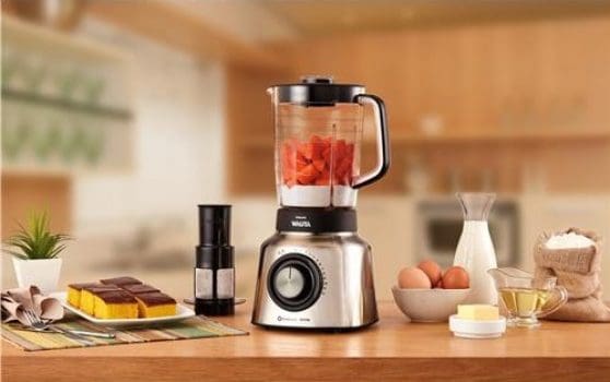 Liquidificador Philips Walita Problend Ri2137 2,4l 6 Lâminas 12 Velocidades C/Copo Duravita Inox 800w - 110v