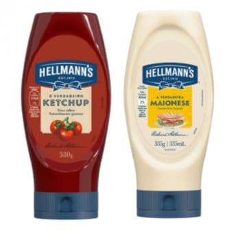 Maionese Tradicional - Hellmanns + Ketchup Tradicional Hellmanns