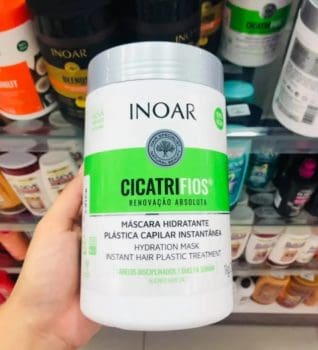 Máscara Plástica Capilar 1 Kg, Inoar
