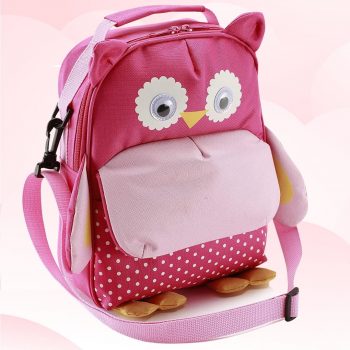 Mochila De Passeio Corujinha, KaBaby, Rosa