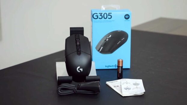 Mouse Gamer Logitech G305 Sem Fio Hero Lightspeed 12000dpi