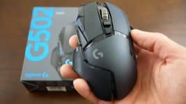 Mouse Gamer Logitech G502 HERO com RGB LIGHTSYNC, Ajustes de Peso, 11 Botões Programáveis e Sensor HERO 25K