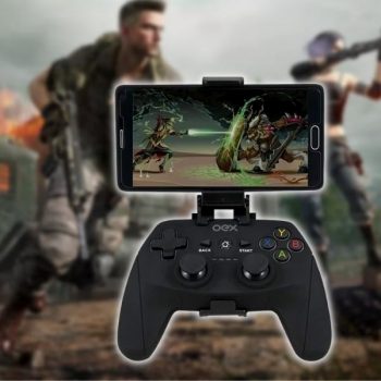 OEX GD100 Gamepad Origin Bluetooth, Joysticks e Controles para Computador, 2.4 ghz, USB, Preto