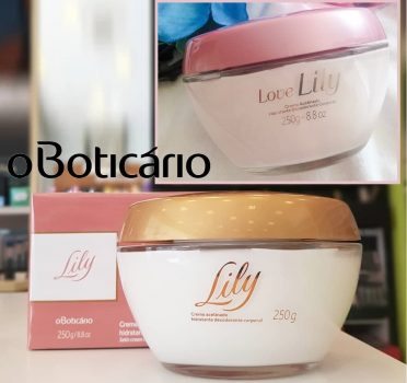 Creme Acetinado Desodorante Hidratante Corporal Lily Absolu 250g