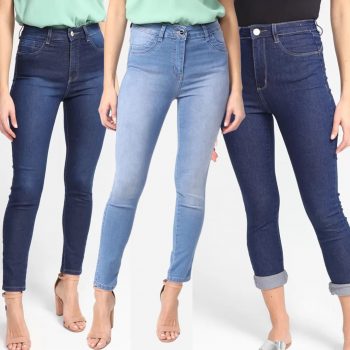 Calça Jeans Cigarrete Sawary Feminina - 3 opções