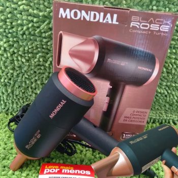 Secador De Cabelos Black Rose Compact Turbo Sc-38 220v - Mondial