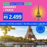 Pacote de Viagem Londres + Paris - 2023 e 2024