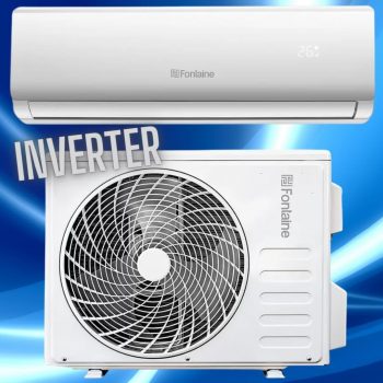 Ar Condicionado Split Inverter Fontaine Plus Save 9.000 BTU/h Frio Monofásico FIN9F2R4CON02 – 220 Volts