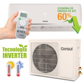 Ar Condicionado Split Hw Inverter Consul 9000 Btus Frio 220v Monofasico Cbf09ebbna