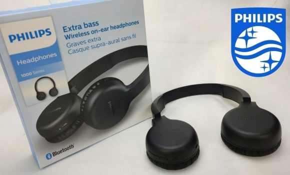 Fone De Ouvido Philips TAH1205 Bluetooth Com Microfone Até 15 Horas De Bateria - Preto