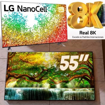 Smart TV 55NANO95 Nanocell 50 Polegadas uhd 8K Inteligência Artificial LG