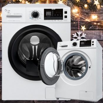 Lavadora Storm Wash Midea 11kg Inverter Tambor 4d Eco Lavagem Branca 127v Lfa11b1
