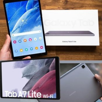 Galaxy Tab A7 Lite 4G, 64GB, 4GB RAM, Tela imersiva 8.7" - Grafite