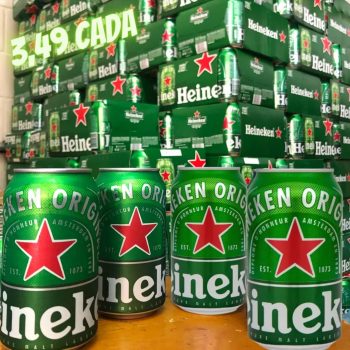 Cerveja Heineken Lager - Pack 24 Latas de 350ml