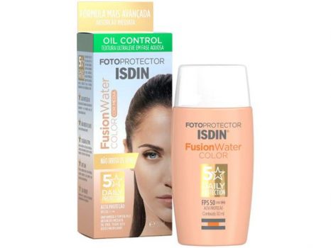 Protetor Solar Facial ISDIN FPS 50 Fusion Water - Fotoprotector 50ml