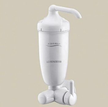 Purificador de Água com Registro Acqua Bella, LORENZETTI, 7411816, Branco, Pequeno