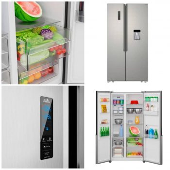 Refrigerador Britânia Side By Side 434L BRF533ID Inverter 220V