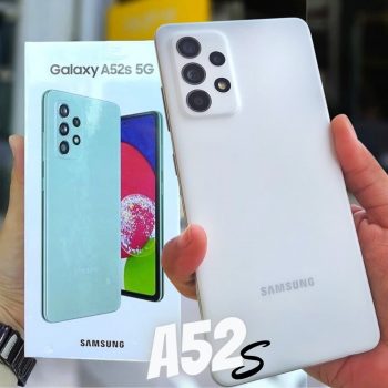 Samsung Galaxy A52s 5G 128GB Tela 6.5 6GB RAM Câmera Quádrupla 64MP + 12MP + 5MP + 5MP