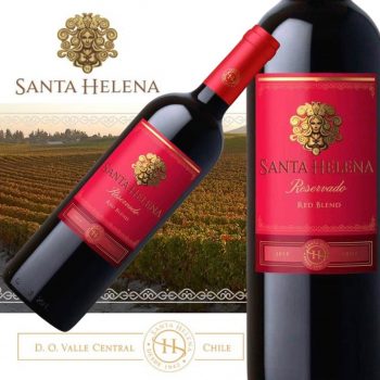 Santa Helena Vinho Tinto Reservado Red Blend 750 Ml Carmenère
