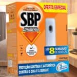 SBP Multi Inseticida Automático Aparelho + Refil 250ml - Duração até 8 semanas