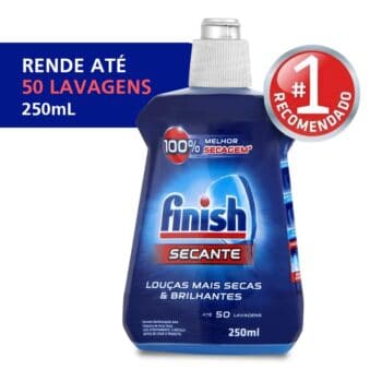 Secante para Lava-Louças Finish Abrilhantador 250ml