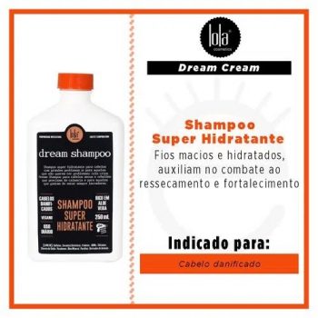 Shampoo Dream Cream 250 ml, Lola Cosmetics