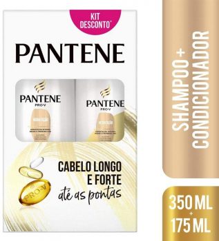Shampoo Pantene Hidratação 350 Ml + Condicionador 175 Ml, Pantene
