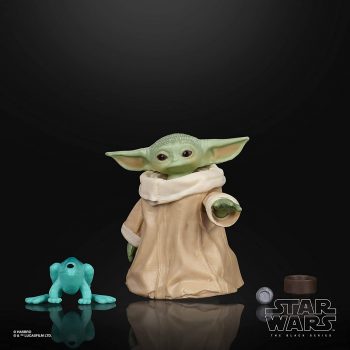 Star Wars The Black Series The Child (Baby Yoda) The Mandalorian Figura de 3,04 cm da série The Mandalorian - F1203 - Hasbro