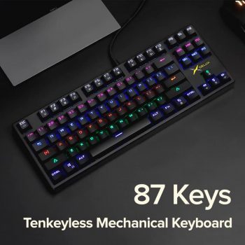 Teclado Mecânico Delux km13um Red Switch