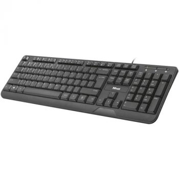 Teclado Ziva Com Fio Usb - Trust