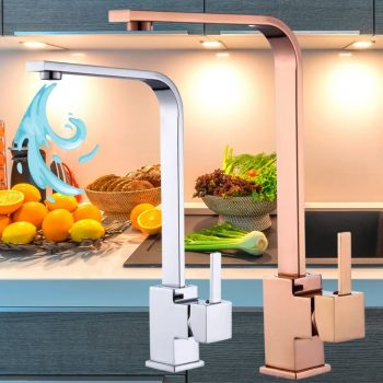 Torneira de Mesa para Cozinha Monocomando Nell - Luxo YL-05 Bica Alta