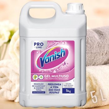 Vanish Multiuso PRO Line - Tira Manchas em Gel, 5L