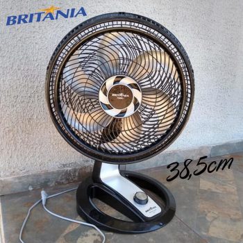 Ventilador, Bvt310p Turbo, Preto, 110v, Britânia