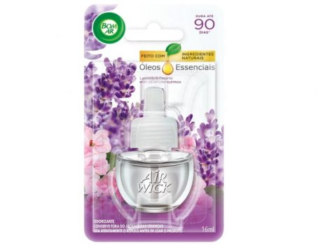 Aromatizador Elétrico Bom Ar Freshmatic Doces Dias de Lavanda contém 1 refil 16ml
