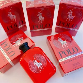 Polo Red Remix X Ansel Elgort Ralph Lauren Eau de Toilette - Perfume Masculino 125ml