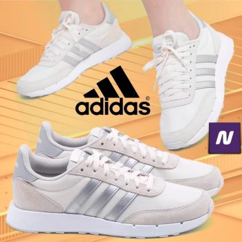 Tênis Adidas Run 60S 2.0 Feminino - Branco prata